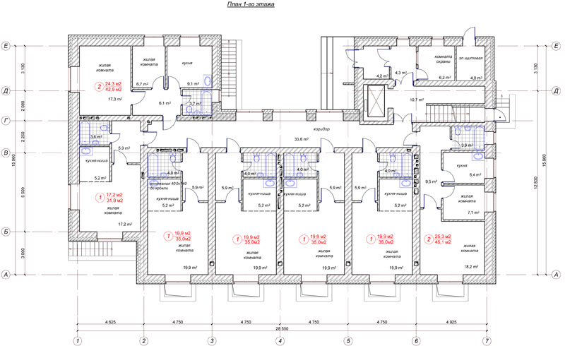 Типовой этаж дома. План этажа многоэтажного жилого дома. План 1 этажа многоэтажного жилого дома чертеж. Первый этаж многоэтажного жилого дома планировка. План первого этажа МКД.
