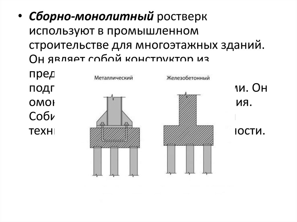 Низкий ростверк. Ростверк монолитный РМ-1. Монолитный железобетонный ростверк. Конструирование свайного ростверка. Армирование ростверка свайного фундамента.