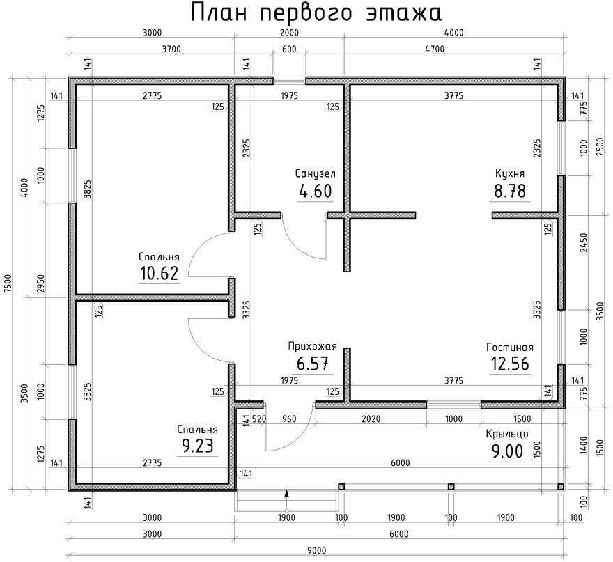 Схемы постройки частных домов