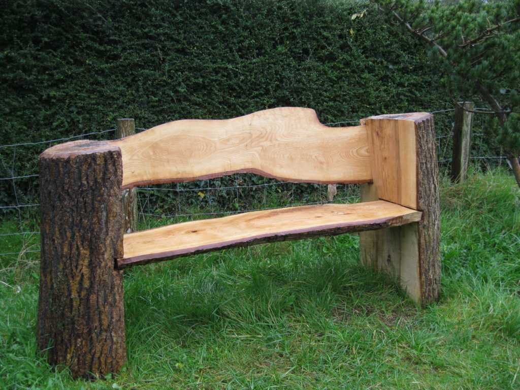 Проекты скамеек из дерева