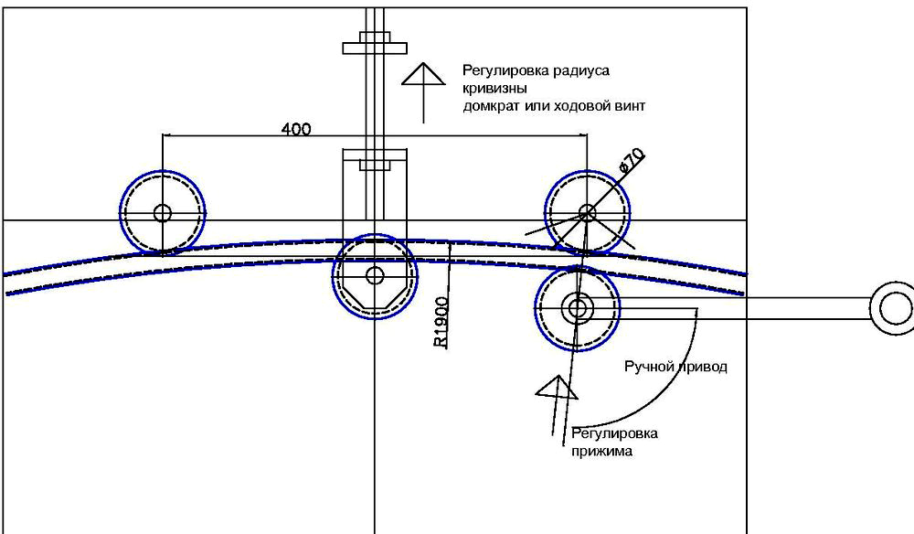 Схема ручного устройства