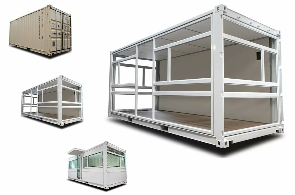 Модульные сборки. Каркас контейнера 20dc. Каркас 20 футового контейнера. ARCHICAD морские контейнеры. Каркас модульного здания