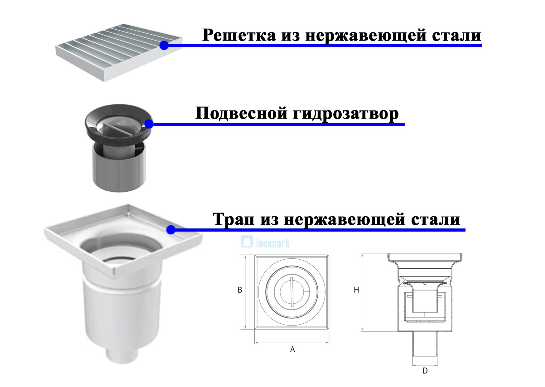 установка трапа в ванной комнате своими руками