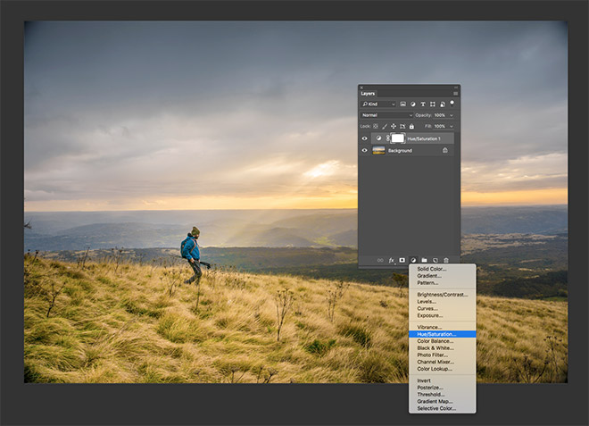 Summer to Winter conversion in Adobe Photoshop