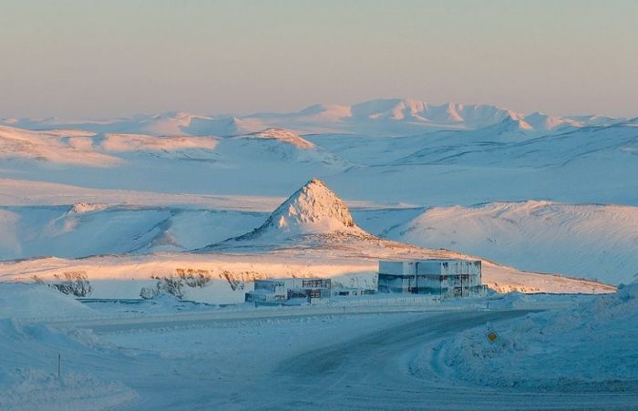 Чукотский рудник Купол - самый современный рудник России (21 фото)