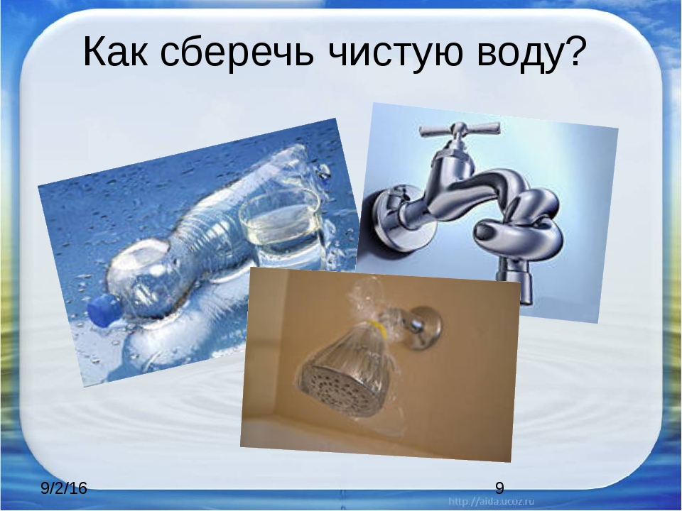 Экономить воду картинки для детей