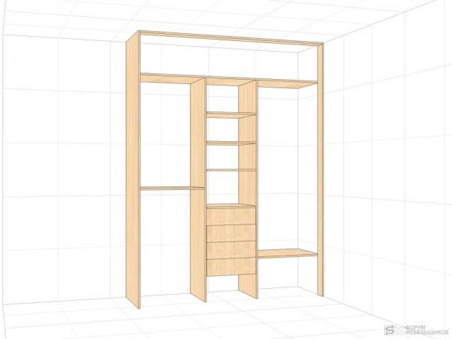Программа нарисовать шкаф с размерами онлайн бесплатно