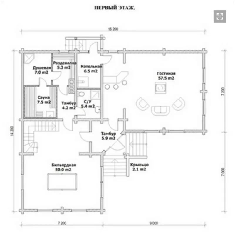 Проекты г образных домов с террасой