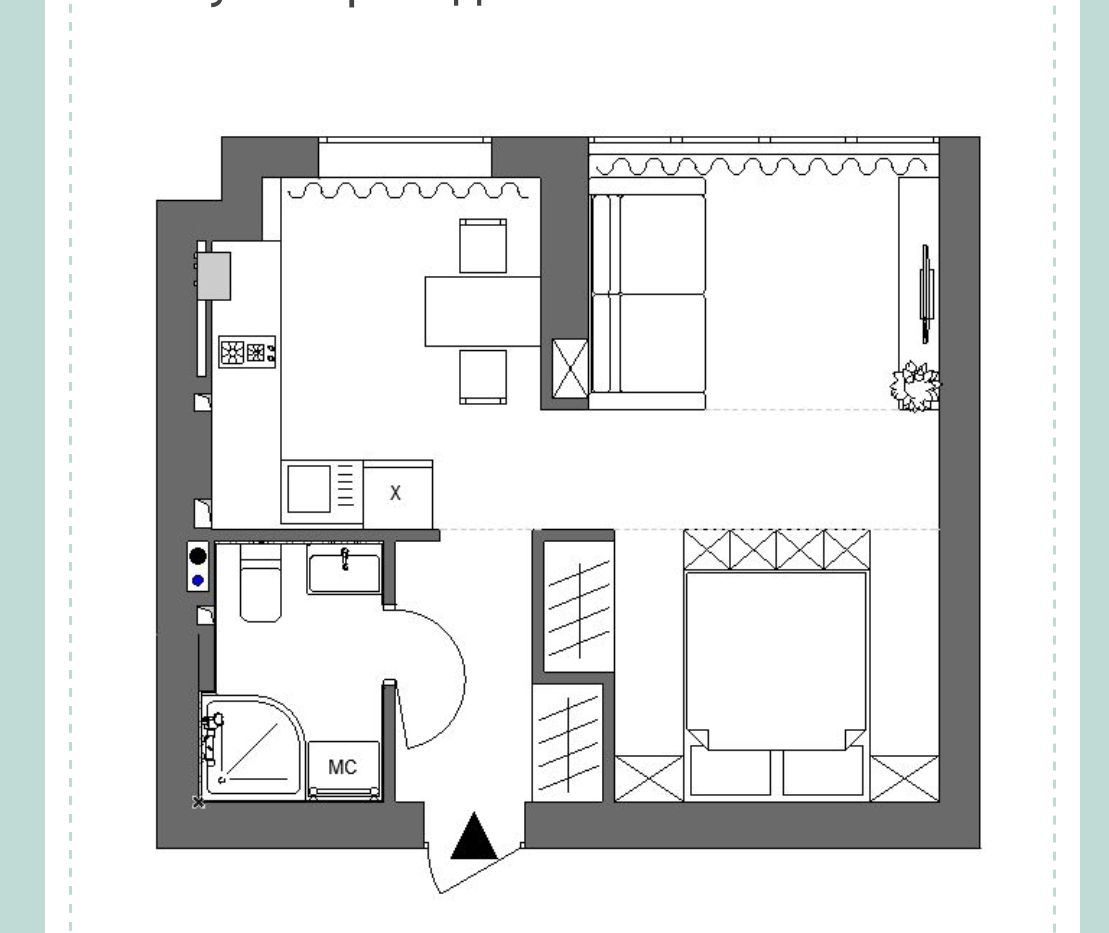 Студия черчения. Планировка квартиры студии 32 кв.м. Планировочное решение однокомнатной квартиры. План расстановки мебели в студии. План проект однокомнатной квартиры.