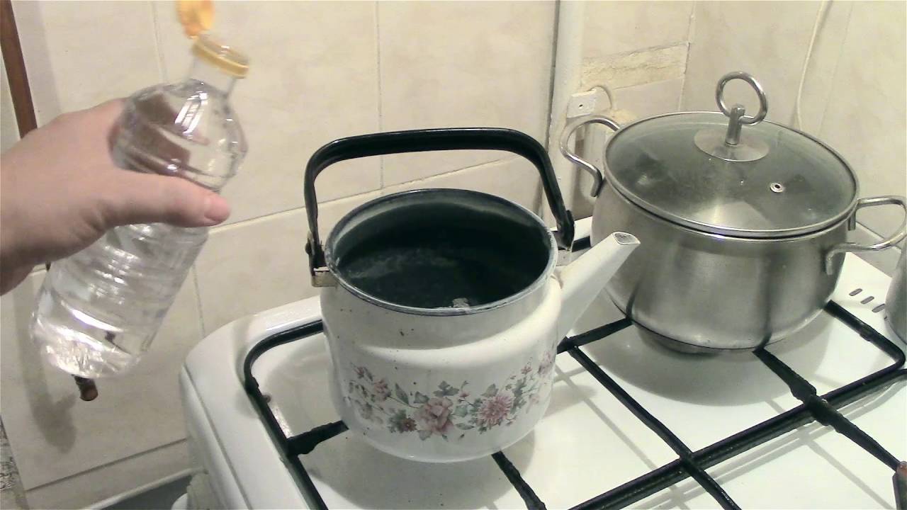 Отмыть чайник от накипи в домашних условиях