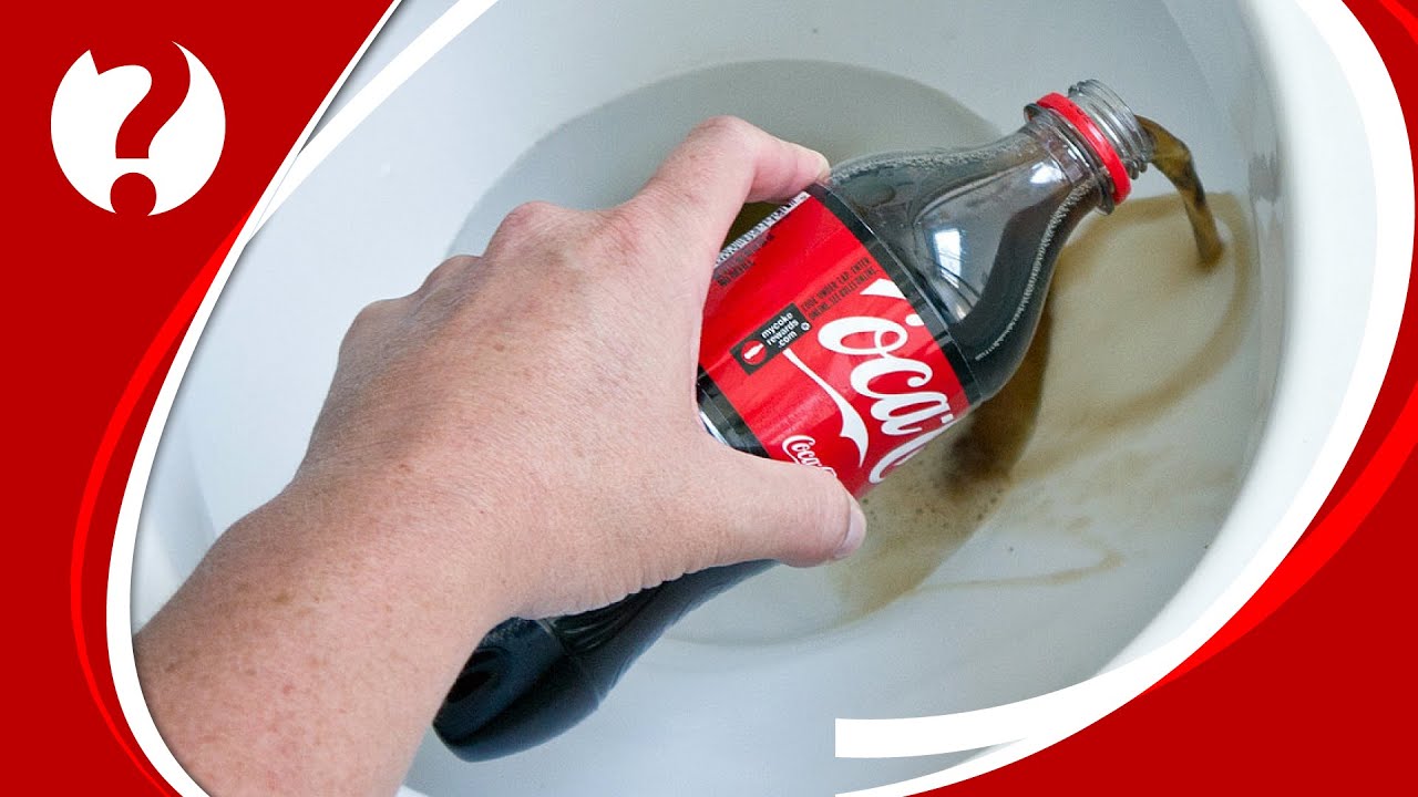 Купить отмыть. Кока-кола отмывает ржавчину. Средство от ржавчины в унитазе самое эффективное. Очистить ржавчину с унитаза.