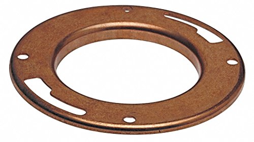 Wrot Copper DWV Closet Flange, C Connection Type, 4" x 3" Tube Size