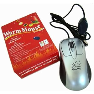 personal heater heated mouse