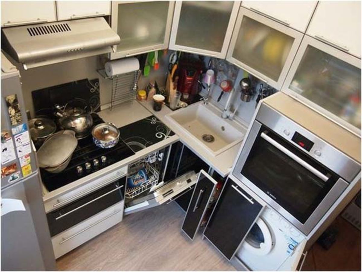 установить духовой шкаф над посудомоечной машиной