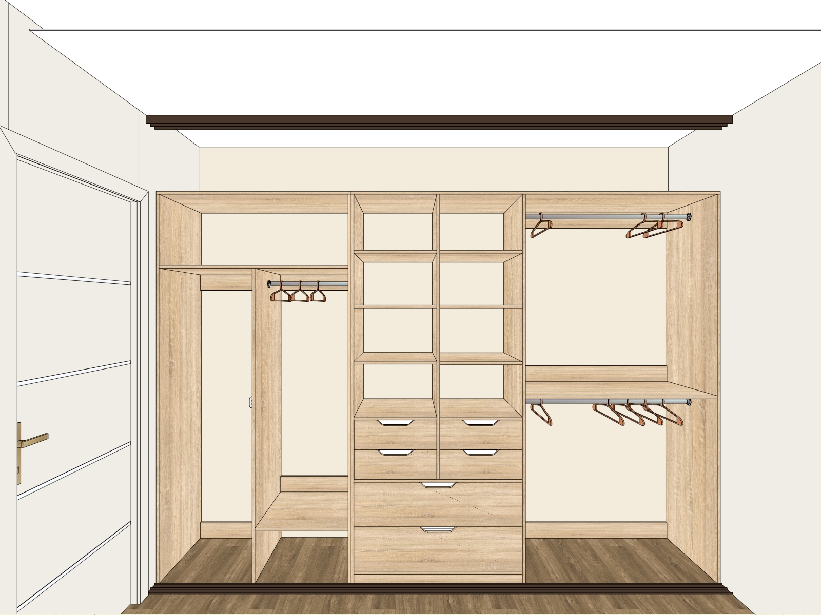 Дизайн проект шкафа