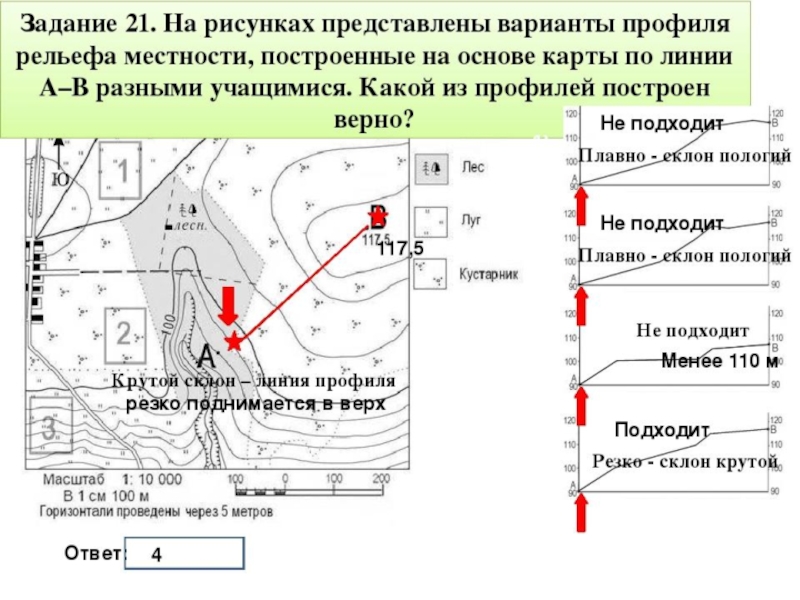 Топографическая карта география 8 класс видеоурок