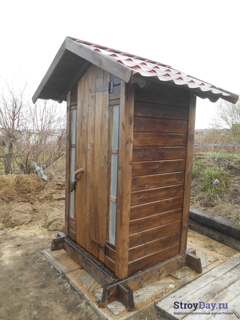 Фото деревенский туалет своими руками фото