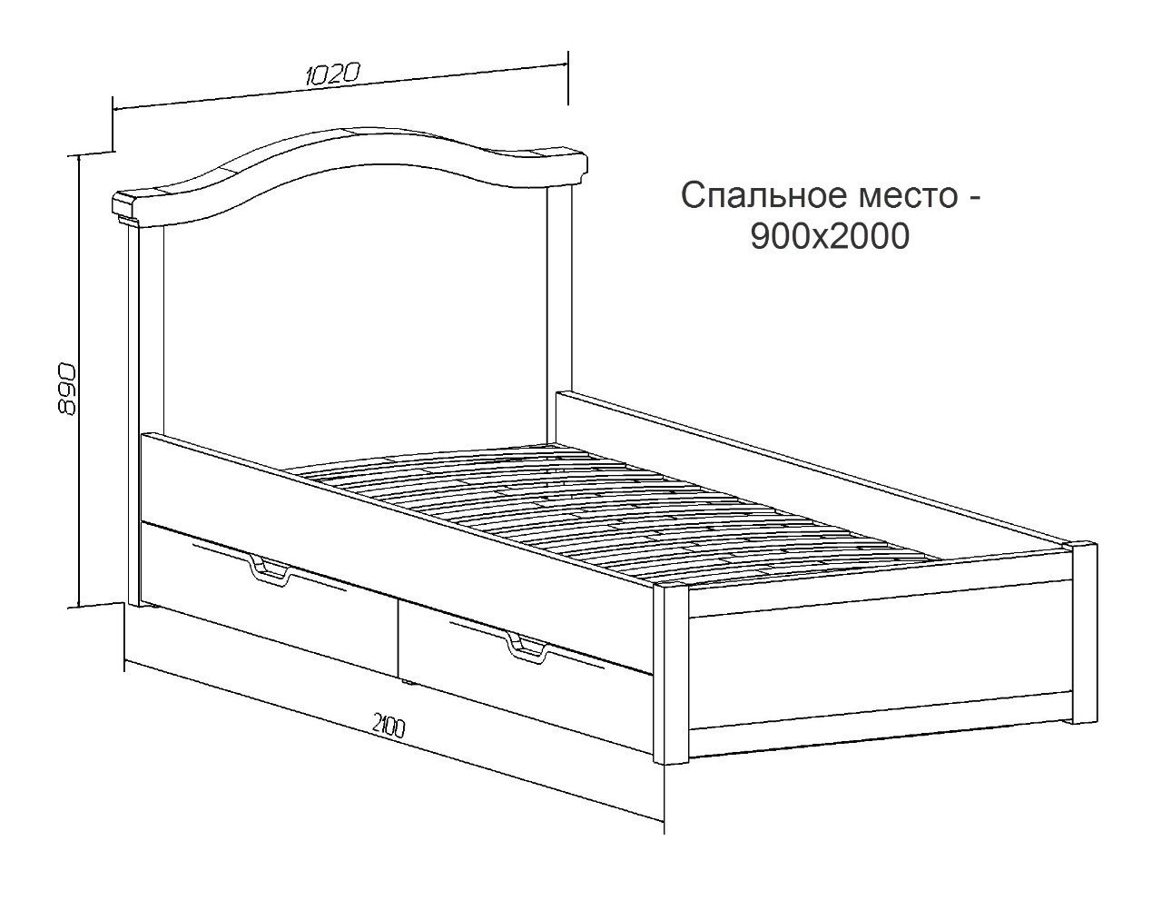 кровать из дсп своими руками чертежи и размеры схемы