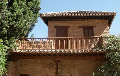Simple balcony at granada